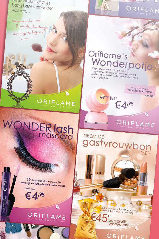 Oriflame - Annonces presse